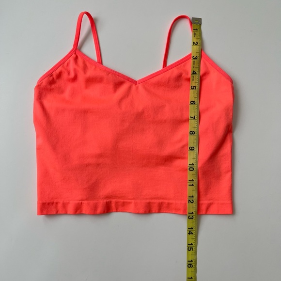Splits59 Loren seamless cami in Sunset orange - Picture 9 of 10